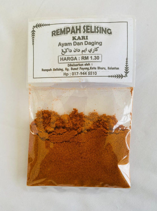 Rempah Selising Kari Ayam dan Daging