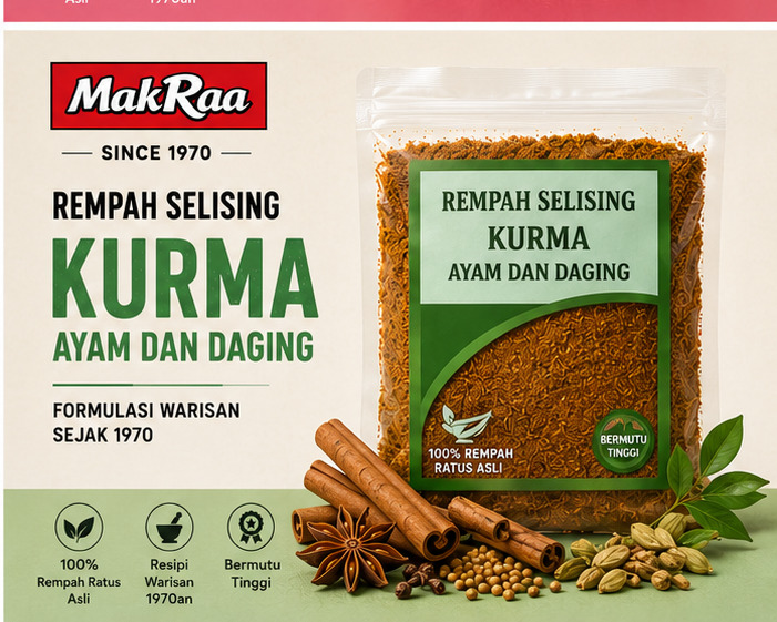 Rempah Selising Kurma Ayam dan Daging 3