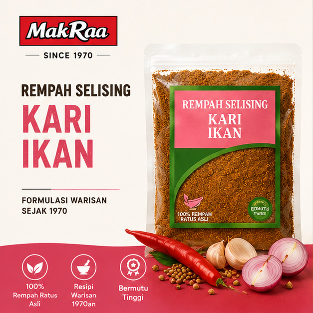 Rempah Selising Kari Ikan 2